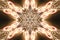 Kaleidoscopic Fire ornament Element. Mystic mandala. Esoteric concept