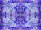 Kaleidoscopic impression of blue dragonflies.