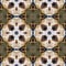 Kaleidoscopic mosaic seamless texture or background