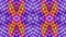 Kaleidoscopic pattern as seamless loop motion graphic