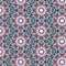 Kaleidoscopic tile seamless pattern