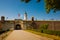 Kalemegdan, Belgrade, Serbia: Inner Gate. Belgrade Fortress consists of the old citadel and Kalemegdan Park on the confluence of