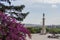 Kalemegdan fortress and Victor monument Belgrade at cloudy spring day