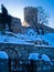 Kalemegdan fortress in winter