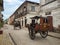 A Kalesa (or Horse Carriage) in Historic Town of Vigan.