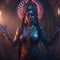 Kali Maa full body portraits beautiful generative AI