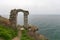 Kaliakra fortress bulgaria old arch gate through virgins throw themselves in the sea legend