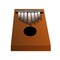 Kalimba isolated vector