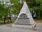 Kaliningrad. Monument to soldiers of the engineering armies whi