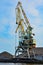 Kaliningrad, port crane