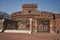 Kaliningrad, Russia - May 20, 2020: Wrangel Tower. Old brick fort in Kaliningrad