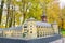 KALININGRAD, RUSSIA. Royal Kenigsberg Castle. South Park layout. Miniature Park History in Architecture