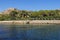 Kallithea Thermal Spa on the island of Rhodes. View of the bay where you bathe