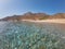 Kalo Ambeli beach from the crystal clear transparent water