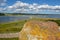 Kalo castle ruins at Mols Bjerge National Park on Djursland, Denmark