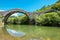 Kalogeriko stone bridge. Central Zagoria, Greece