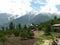 Kalpa Town, Himachal Pradesh, India