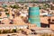 Kalta Minor Minaret aerial view, Khiva