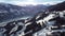 Kaltenbach Hochfugen drone flyover the mountains and skiing village