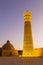 Kalyan minaret at sunset is a minaret  in Bukhara, part of the architectural ensemble Poi-Kalyan, one of the oldest architectural