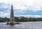 Kalyazin Bell Tower submerged in reservoir