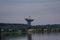 Kalyazin Radio Astronomy Observatory. huge radio antenna.