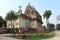 Kamakhaya Temple built on a high brick platform, Rajnagar, Bihar