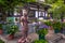 Kamakura - June 06, 2019: Buddhist statues in Hasedera temple in Kamakura, Japan