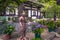 Kamakura - June 06, 2019: Buddhist statues in Hasedera temple in Kamakura, Japan