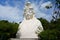 Kamakura, Kanagawa Prefecture. Ofuna-Kannon-ji Temple. The serene face that peers over the hillside