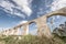 Kamares Aqueduct, also known as the Bekir Pasha Aqueduct. Larnaca, Cyprus