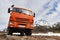 KamAZ - Russian off-road extreme expedition truck on mountain road