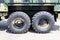 Kamaz truck vehicles wheel with Kama tires