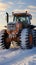 Kamchatka\\\'s snow removal tire machines battle winter\\\'s grip with unwavering determination.