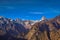 Kamet, Parvati and Neelkanth near Auli, Uttarakhand, India