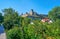 The Kamianets-Podilskyi Castle from the Smotrych River Canyon, Ukraine