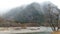 Kamikochi National Park in the Northern Japan Alps of Nagano Prefecture, Japan. Beautiful mountain in autumn leaf with river