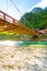 Kamikochi Under Kappa Bashi Bridge Low Angle V