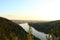 The Kan River flows near the city Zelenogorsk, Krasnoyarsk region