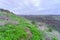 Kanaf valley, on a cloudy winter day. The Golan Heights