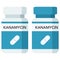 Kanamycin is an antibiotic used to prevent and treat a number of bacterial infections