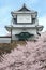 Kanazawa Castle in Spring