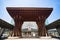 Kanazawa, Japan - May 12, 2017 :The Tsuzumi, DRUM, Gate at Kanazawa Station, Kanazawa, Japan.