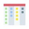 Kanban Icon Image.