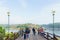 Kanchanaburi, Thailand - December 2016 - View of Mon Wooden Bridge, Sangklaburi in the morning. on December 3, 2016, in