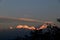 Kanchanjungha during golden hour, snow, peak, landscape, nature, Himalayan. Snowy mountains of Himalaya.