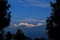 Kanchanjungha during golden hour, snow, peak, landscape, nature, Himalayan. Snowy mountains of Himalaya.