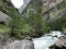 Kander River and gorge, Kandersteg, Switzerland