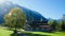 Kandersteg Mountain Chapel in Switzerland,