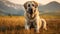 A Kangal dog's noble portrait captures its regal presence against a natural backdrop.
